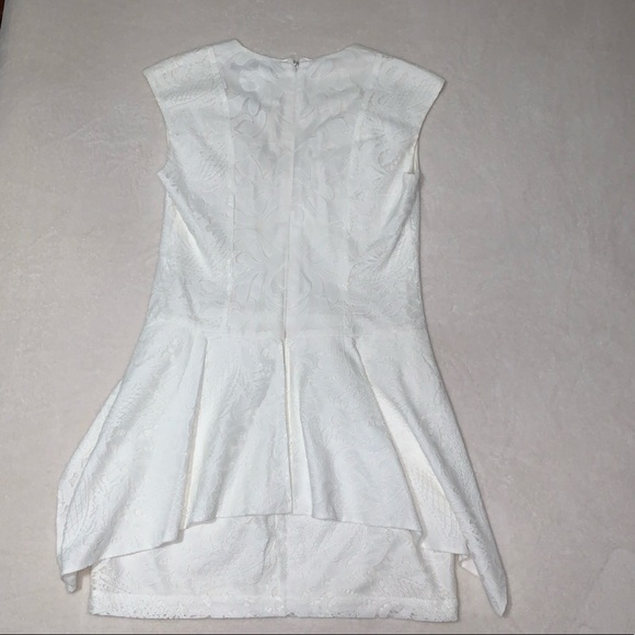 BCBG Maxazria “Isabel” White Lace Mini Dress - Picture 5 of 7